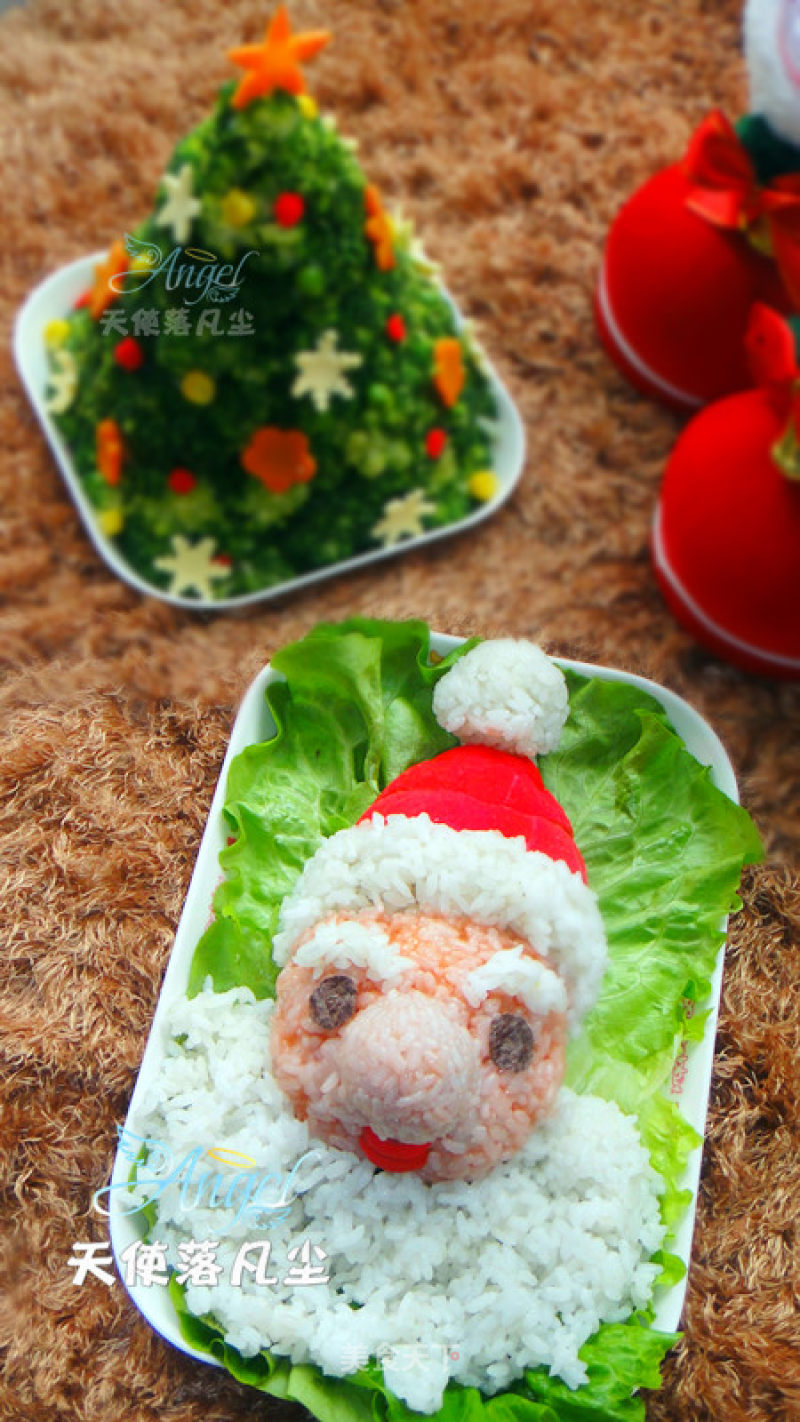 Santa Claus and Christmas Tree Package recipe