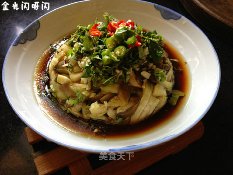Garlic Eggplant-taste Bud Opener recipe