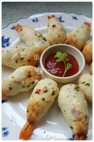 Yam Shrimp Roll recipe