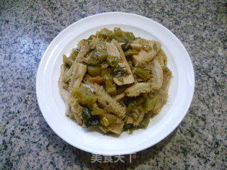 Stir-fried Tripe with Sauerkraut recipe