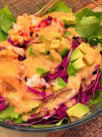 King Crab Salad with Avocado recipe
