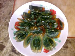Preserved Egg with Cold Dressing recipe