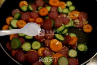 Stir-fried Sausage recipe