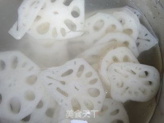 Sweet and Sour Lotus Root Slices recipe
