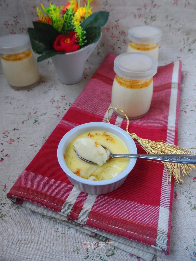 Aca Baking Star Contest #cream Egg Pudding recipe