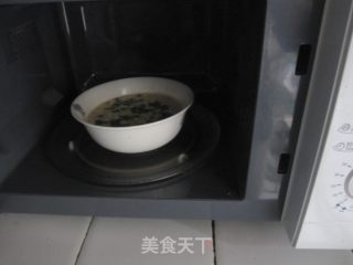 Microwave to Make Mushroom and Egg Custard recipe