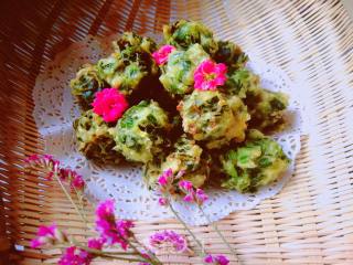 Fried Leek Meatballs recipe