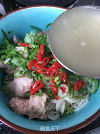 Big Bone Pork Noodle Soup recipe