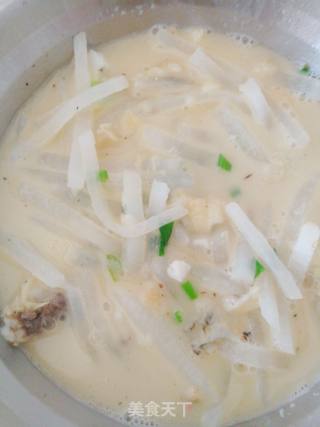 Boiled Fish with Shredded Radish recipe