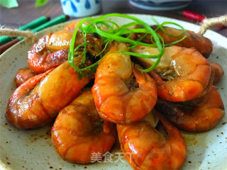 Braised Prawns in Homemade Oil recipe