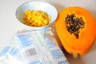 #东岭破壁机测试之# Papaya and Corn Juice recipe