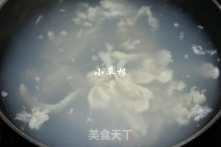 Fish Meat and Radish Soup with Fresh Eyebrows recipe
