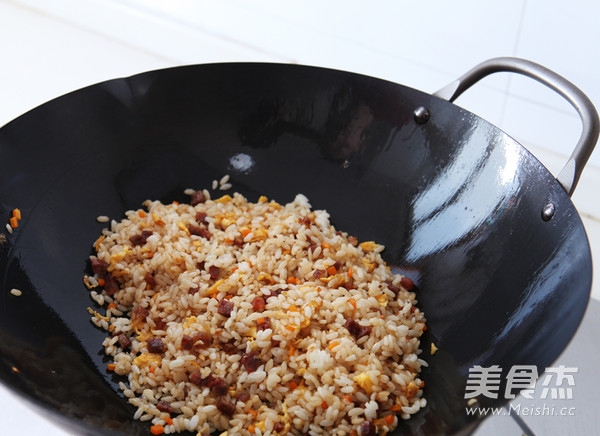 Soy Sauce Fried Rice recipe