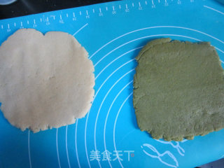 Matcha Two-color Stick recipe