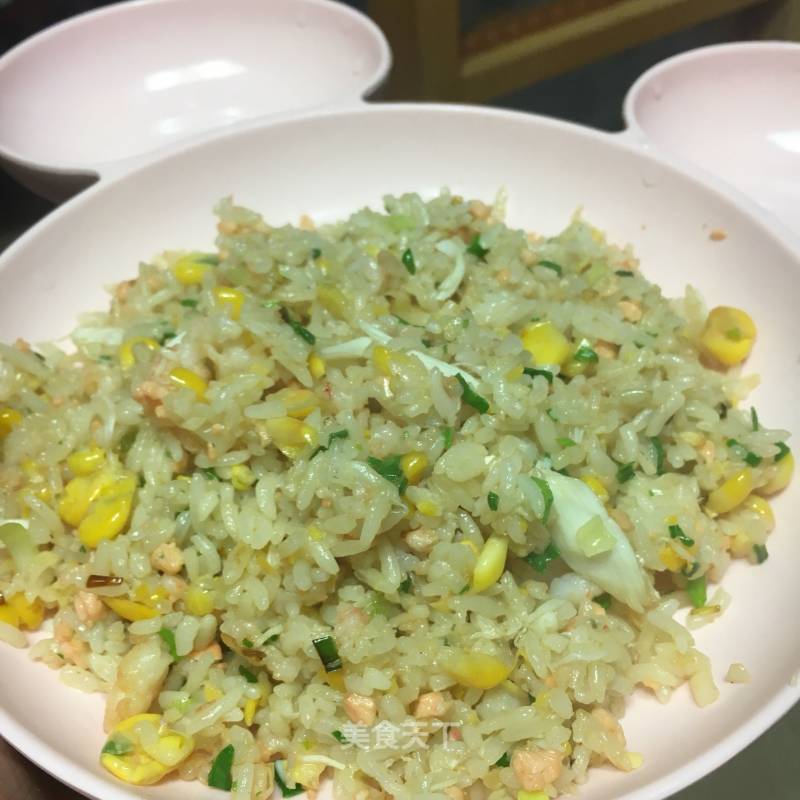 Seafood Fried Rice is Suitable for Children and Adults recipe