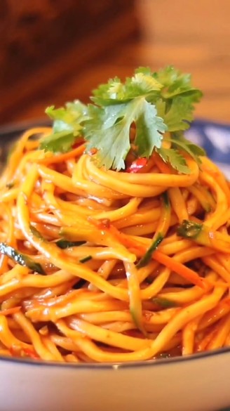 Super Satisfying Cold Summer Noodles recipe