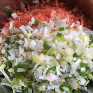 Beef, Scallion and Radish Buns recipe