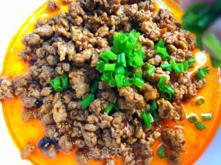 Minced Meat Stewed Egg recipe