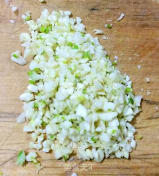Steamed Enoki Mushroom with Garlic Shrimp recipe