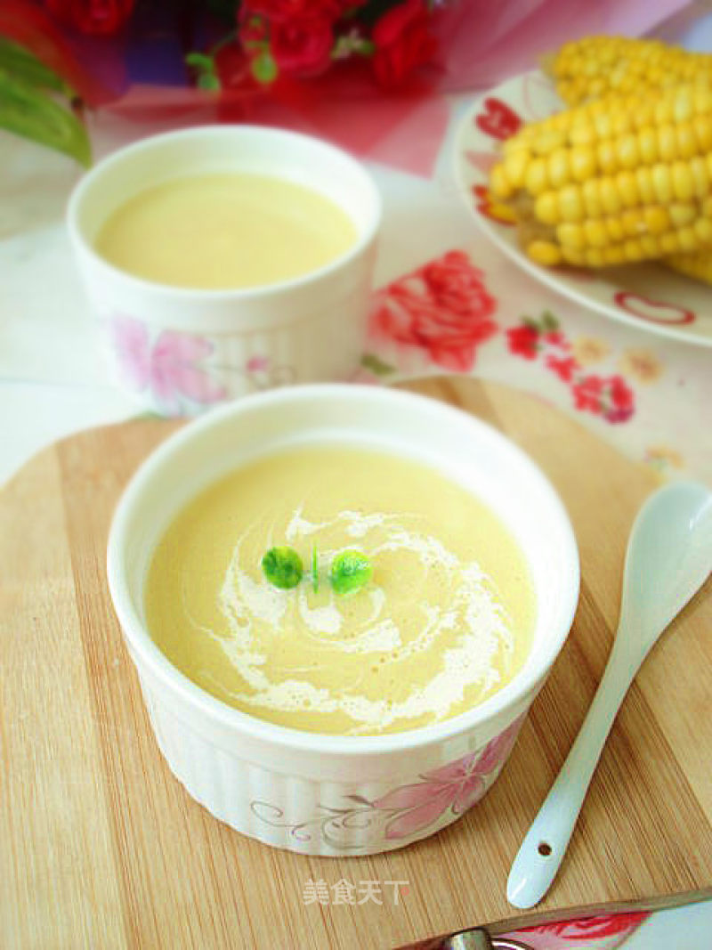 Milky Corn Soup recipe