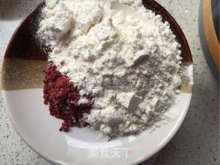 Heart-shaped Red Velvet Cream Cake recipe