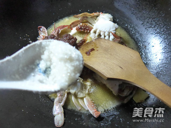 Fried Crab with Shacha Sauce recipe