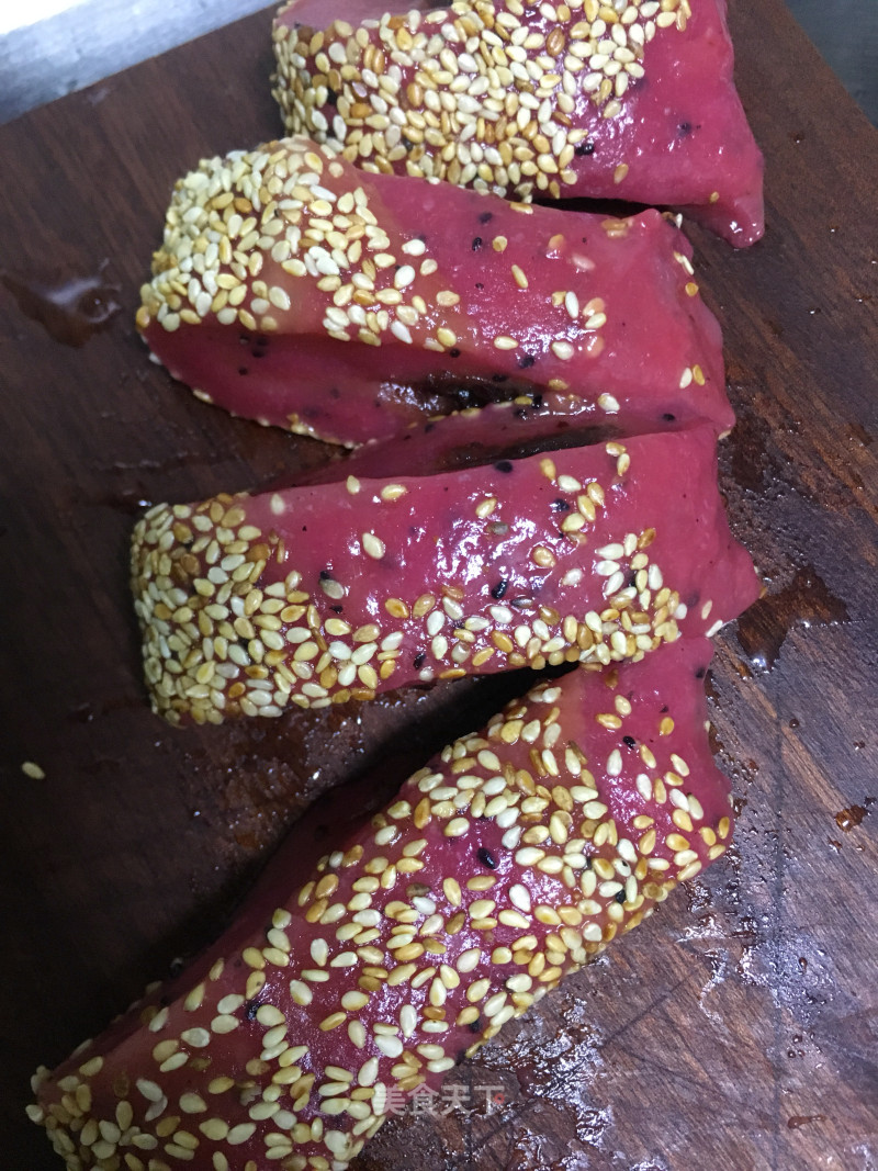 Dragon Fruit Sticky Rice Rolls recipe