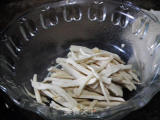 Fresh and Delicious Boiled Dried Shreds recipe