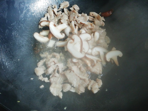 Mushroom and Lean Pork Fried Rice recipe