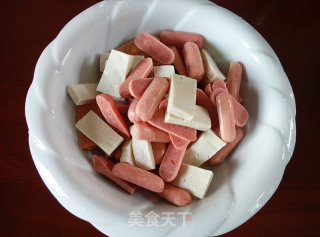 Simple, Convenient and Delicious Stir-fry Hot Pot Ingredients (fish Tofu, Sausage, Etc.) recipe