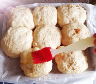 Bean Paste and Pork Floss Bun recipe