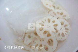 Rouge Lotus Root Slices recipe