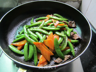 Stir-fried Beef with Sweet Beans recipe