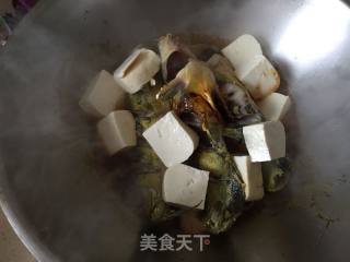 Braised Tofu with Homemade Yellow Bone Fish recipe