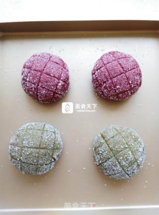 #aca烤明星大赛#~~cranberry Pineapple Bun recipe