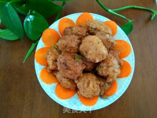 Braised Chicken Tofu Meatballs recipe