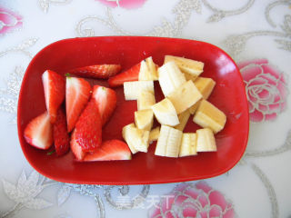 Strawberry Banana Toast Pudding recipe
