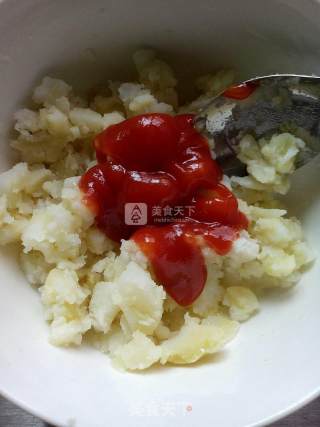 Black Pepper Beef Mashed Potato Pizza recipe