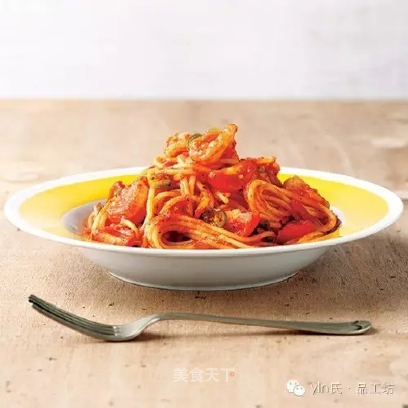 Spicy Shrimp Tomato Pasta recipe