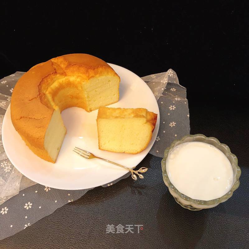 Light Cream Chiffon Cake recipe