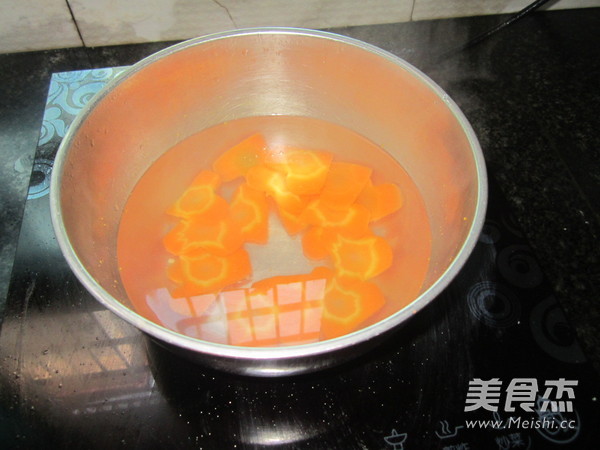 Carrot Slices with Sesame Oil recipe