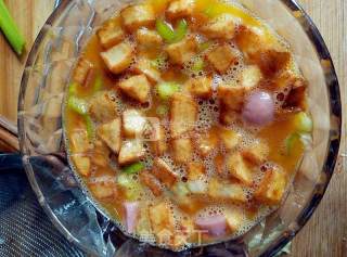 Potato Diced Ham Egg recipe