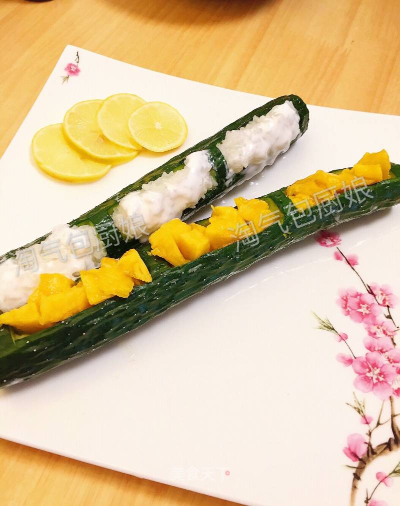 Mango Sticky Rice Mini "bamboo Tube" Rice recipe