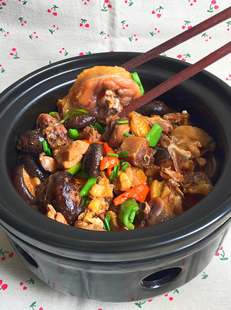 Braised Chicken with Mushrooms recipe