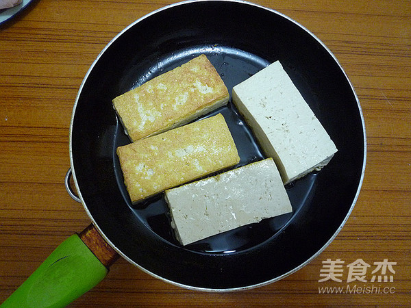 Braised Pork Belly & Braised Tofu recipe