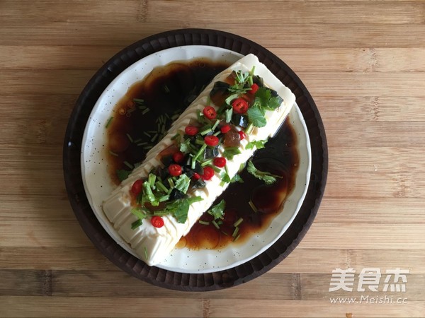 Cold Tofu with Internal Fat recipe