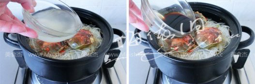 Spicy Crab Vermicelli Claypot recipe