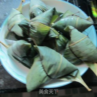 Scallion Pork Glutinous Rice Dumpling recipe