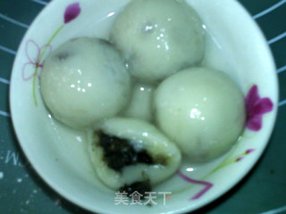 【sichuan】milk Yam and Sesame Dumplings recipe