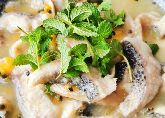"the Longing for Life"-passion Fruit Poached Fish recipe